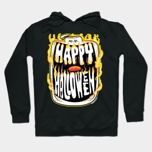 Happy Halloween Grin from the Stay Puft Marshmellow Man Hoodie